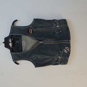 Harley Davidson Jean Vest
